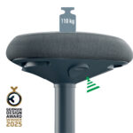 Sgabello Active Comfort in piedi - grigio scuro - Leitz - immagine 2