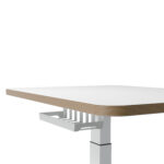Scrivania Compatta Elettrica Sit-Stand - fissa - 80 x 60 x 65-130 cm - bianco - Leitz - immagine 2