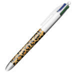 Penna a sfera scatto multifunzione 4 Colours Animalier - punta 1,0 mm - Bic - conf. 3 pezzi - immagine 4