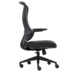 Seduta operativa ergonomica Aurora CHLN18 - braccioli regolabili - nero - Unisit - immagine 2