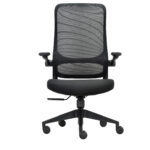 Seduta operativa ergonomica Aurora CHLN18 - braccioli regolabili - nero - Unisit - immagine 4
