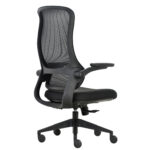 Seduta operativa ergonomica Aurora CHLN18 - braccioli regolabili - nero - Unisit - immagine 5