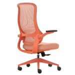 Seduta operativa ergonomica Aurora CHLN18 - braccioli regolabili - rosso - Unisit - immagine 5
