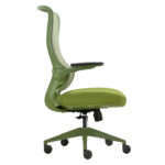 Seduta operativa ergonomica Aurora c/braccioli regolabili verde Unisit - immagine 2