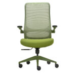 Seduta operativa ergonomica Aurora c/braccioli regolabili verde Unisit - immagine 4