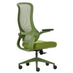 Seduta operativa ergonomica Aurora c/braccioli regolabili verde Unisit - immagine 5