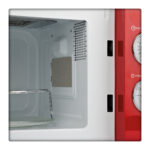 Forno a microonde vintage - con cottura combinata - 20 L - rosso - Girmi - immagine 2