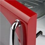 Forno a microonde vintage - con cottura combinata - 20 L - rosso - Girmi - immagine 3
