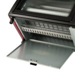 Forno elettrico ventilato - 10 L - nero/rosso - Girmi - immagine 3