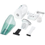Aspirapolvere cordless - 30 W - 37 x 12 x 11 cm - bianco/verde - Girmi - immagine 2