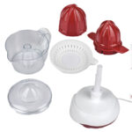 Spremiagrumi automatico - 25 W - 700 ml - bianco/rosso - Girmi - immagine 2