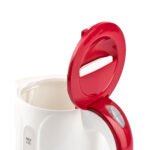 Bollitore elettrico - 800 ml - bianco/rosso - Girmi - immagine 2