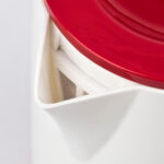 Bollitore elettrico - 800 ml - bianco/rosso - Girmi - immagine 4