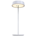 Lampada da tavolo 901 - c/aggancio magnetico - 10 x 30 cm - alluminio - bianco - Palmina - immagine 3