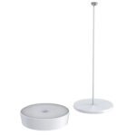 Lampada da tavolo 901 - c/aggancio magnetico - 10 x 30 cm - alluminio - bianco - Palmina - immagine 4