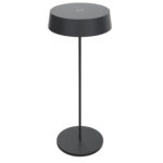 Lampada da tavolo 901 - c/aggancio magnetico - 10 x 30 cm - alluminio - nero - Palmina - immagine 2