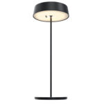Lampada da tavolo 901 - c/aggancio magnetico - 10 x 30 cm - alluminio - nero - Palmina - immagine 3