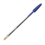 Penna a sfera Cristal - punta media 1,0mm - blu  - Bic - conf. 10 pezzi - immagine 2