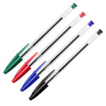 Penna a sfera Cristal - punta media 1,0mm - colori assortiti - Bic - conf. 10 pezzi - immagine 2