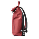 Zaino Roll-top Drop2Go - 30 x 42 x 14 cm - gomma - bordeaux - In Tempo - immagine 4