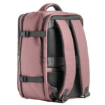 Zaino Cabin Bag Drop2Go - 25 x 20 x 40 cm - gomma - cipria - In Tempo - immagine 3