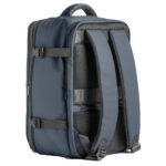 Zaino Cabin Bag Drop2Go - 25 x 20 x 40 cm - gomma - blu - In Tempo - immagine 3