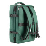 Zaino Travel Backpack Drop2Go - 30 x 15 x 45 cm - gomma - verde - In Tempo - immagine 6