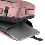 Zaino Travel Backpack Drop2Go - 30 x 15 x 45 cm - gomma - cipria - In Tempo - immagine 3