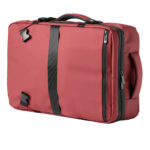 Zaino Travel Backpack Drop2Go - 30 x 15 x 45 cm - gomma - bordeaux - In Tempo - immagine 4