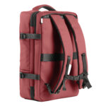 Zaino Travel Backpack Drop2Go - 30 x 15 x 45 cm - gomma - bordeaux - In Tempo - immagine 6