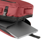 Zaino Travel Backpack Drop2Go - 30 x 15 x 45 cm - gomma - bordeaux - In Tempo - immagine 9