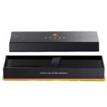 Penna stilografica Bailey Light - punta M - fusto nero/oro - Cross - immagine 3