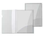 Cartella con doppia tasca Capri 69/2 - A4 - PVC - trasparente liscio - Sei Rota - conf. 5 pezzi - immagine 2