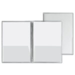 Cartella con doppia tasca Capri 69/T2 - A4 - PVC - trasparente liscio - Sei Rota - conf. 5 pezzi - immagine 3