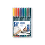 Pennarello Astucci Lumocolor Permanent 318 - punta 0,6 mm - colori assortiti - Staedtler - immagine 2