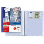 Porta scontrini e banconote Asso PS - 21 x 29.7 cm - blu - Sei Rota - immagine 2