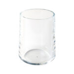 Portapenne a bicchiere - 7 x 10 cm - acrilico - trasparente - Lebez - immagine 2