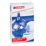 Marcatore permanente a vernice 750 - punta tonda - da 2 a 4 mm - nero - Edding - immagine 2