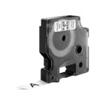 Nastro D1 standard 450130 - 12 mm x 7 mt - PL - nero/bianco - Dymo - immagine 2
