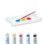 Tubi tempere - 21ml - colori assortiti - Giotto - conf. 5 pezzi - immagine 2
