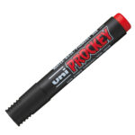 Marcatore Uni Prockey M122  - punta conica da 1,20-1,80mm - rosso  - Uni Mitsubishi - immagine 2
