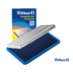 Cuscinetto per timbri - 5 x 7 cm - blu - Pelikan - immagine 2
