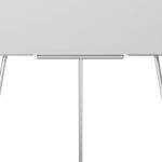 Lavagna portablocco Classic con cavalletto - 100 x 68,5 cm - bracci estensibili - bianco - Nobo - immagine 3