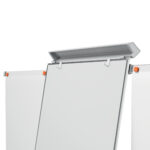 Lavagna portablocco Classic con cavalletto - 100 x 68,5 cm - bracci estensibili - bianco - Nobo - immagine 4