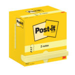 Blocco Post-it Super Sticky Z Notes - R350 - 76 x 127 mm - giallo Canary - 100 fogli - Post-it - immagine 2