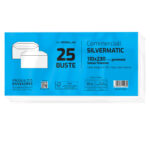 Busta Busta Silver Matic FSC - senza finestra - gommata - 11 x 23 cm - 80 gr -  bianco - Pigna Envelopes - conf. 25 pezzi - immagine 2