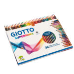 Pastello Supermina - mina 4 mm - colori assortiti - Giotto - astuccio 36 pezzi - immagine 2