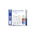 Astuccio 12 Mine Mars Micro - mina 0,5mm - gradazione HB - Staedtler - conf. 12 astucci - immagine 2