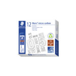Astuccio 12 Mine Mars Micro - mina 0,5mm - gradazione 3H - Staedtler - conf. 12 astucci - immagine 2