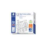 Astuccio 12 Mine Mars Micro - mina 0,9mm - gradazione HB - Staedtler - conf. 12 astucci - immagine 2